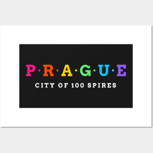 Prague, czech republic. City of 100 Spires. Posters and Art